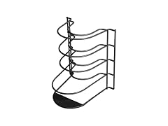 Smart Design 5-Tier Pan Organizer w/ Screws & Adhesive Included