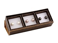 3 Pairs of Round studs