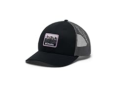 Columbia Unisex Mesh Snap Back, Black/Sisters, One Size
