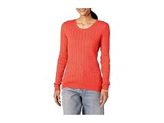 Amazon Essentials Women Lightweight Cable Sweater