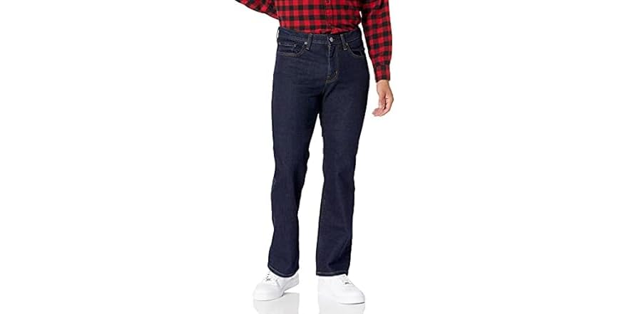Jeans coupe régulière pour hommes, pantalon en denim à jambe droite et stretch