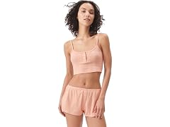 Florence By Mills Women's Cropped Tank Top (Large)