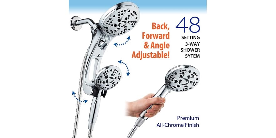 DreamSpa Ultra Luxury Rainfall combo