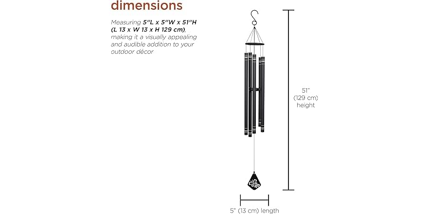 Alpine Corporation Metal Wind Chime