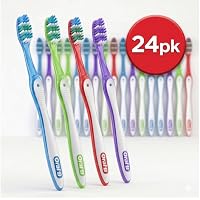 24-Pack Oral B Fresh and Clean Soft Toothbrush