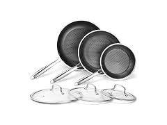 Tibbicc Stainless Steel Non Stick Frying Pan