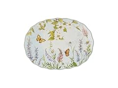 Easter Meadow 14x10.5-Inch Oval Serving Platter