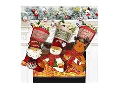 WayoM Set of 3 Christmas Stocking