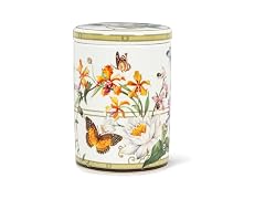 Abbott Collection Butterfly Garden Canister
