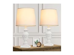 Kondras White 19'' Table Lamp Set of 2