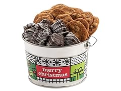 David's Cookies Merry Christmas Bucket