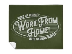 "Pants Optional" Mink Fleece Blanket