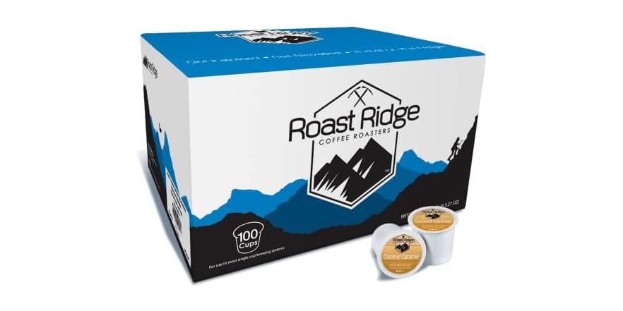 (100ct) Roast Ridge Coffee K-Cups- Choose Flavor