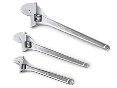 3-Piece Large Adjustable Wrench Set