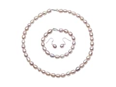 KK LifeStyle Freshwater – Lavender Pearls Set