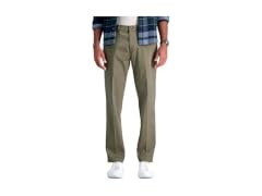 Haggar Men (30W x 30L) Iron‑free Premium Pant