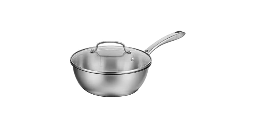 Infinity Chefs casseruola 24x10.5cm 4.5L in acciaio con coperchio