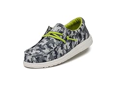 Hey Dude Wally Youth Camodino Kids Shoes