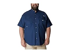 Columbia Mens (L) PFG Bonehead SS Shirt Carbon