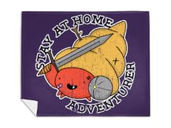 Adventure At Home Mink Fleece Blanket