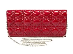 Dior Pochette Patent  Evening Pouch