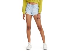 Levi's Women (31) Shorts Ojai Top - Light Indigo (