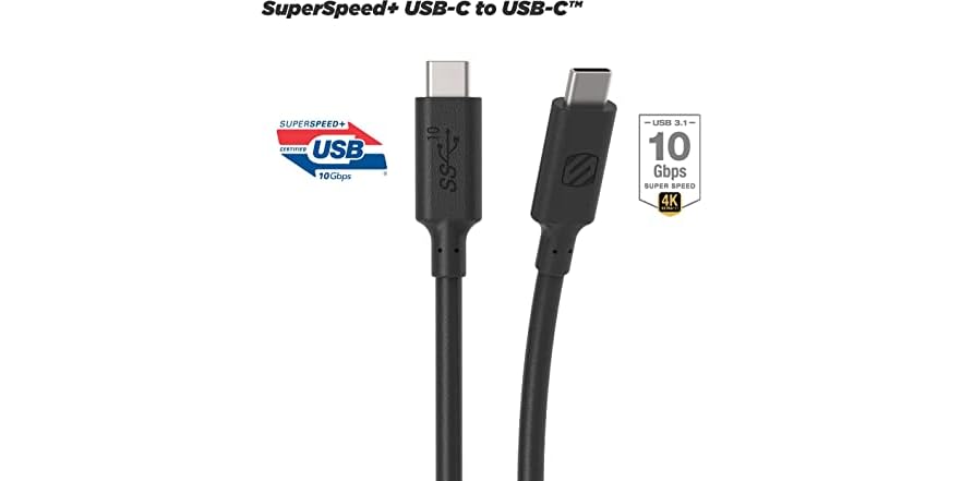 SCOSCHE StrikeLine USB C Cable
