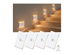 UNUSROOM Motion Sensor Stair Lights 4Pk