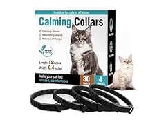 Generic Cat Calming Collar 4 Pack, Black