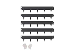 VEVOR 5-pack Steel Garden Edging Borders