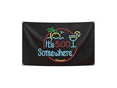  It's 5 O'Clock Flag 3x5 Funny Bedroom