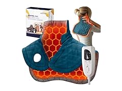 AASSOO Graphene-Infused Heating Pad for Neck and Shoulder