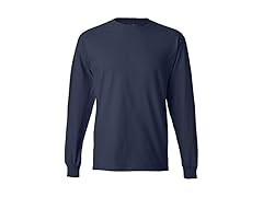 Hanes Long Sleeve Beefy T-Shirt - 5186,
