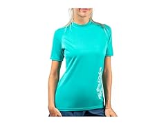 Kanu Surf Women's SS Lagoon Rashguard (M)