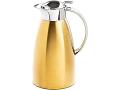 TableCraft 68oz (2L) Stainless Steel Coffee Carafe