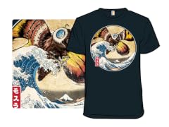 The Great Giant Moth off Kanagawa