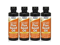 High Lignan Flax Seed Oil, 12 oz.- 4 Pk