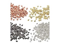The Beadsmith Magical Tube Crimp Beads, 2 x 2mm, A