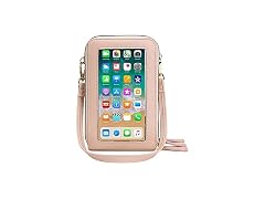 myfriday Touch Screen Crossbody Phone Purse for Women Rfid Blocking Cellphone Shoulder Purse with 2 Adjustable Strap