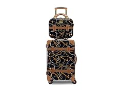 World Traveler Chariot 2-Piece Vintage Hardside Luggage Set