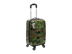 Rockland Hardside Luggage, CAMO, 20"