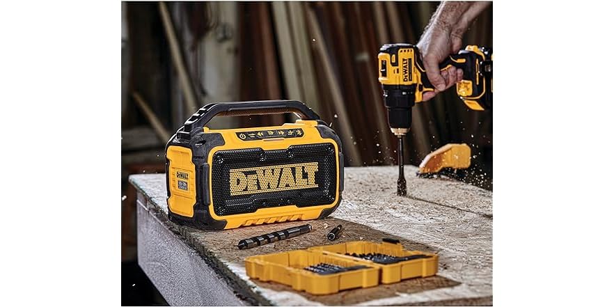 DEWALT DCR010 20V MAX Bluetooth speaker