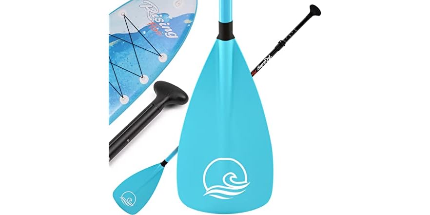 Pagaie Réglable SereneLife Pour Paddle Board Gonflable - Oar Ajustable 3 Sections Avec Flottabilité Pour SLSUPB105 Et Autres SUP