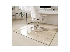 Koonmi 36" x 50" Upgraded Glass Chair Mat