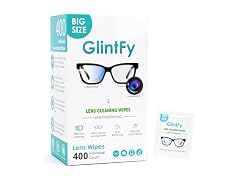 GlintFy Lens Wipes, 400 Count