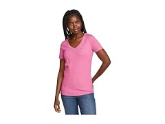 Eddie Bauer Men's (L) WP SS FAV VNK TEE Bright Fuc