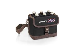 PICNIC TIME America250 Beer Caddy 6 Pack Cooler Tote