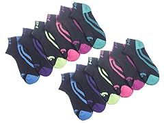 HEAD Women's Black Athletic, 12 Pairs