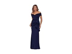 Xscape Women's Long Off Shoulder Sweethe