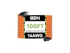 HBN 100-Foot Heavy-Duty Outdoor Extension Cord 16/3